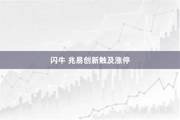 闪牛 兆易创新触及涨停